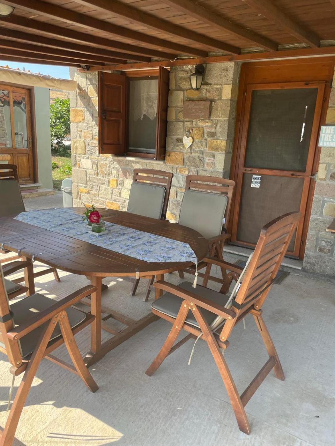 Manolis Cottage Thanos Exterior foto